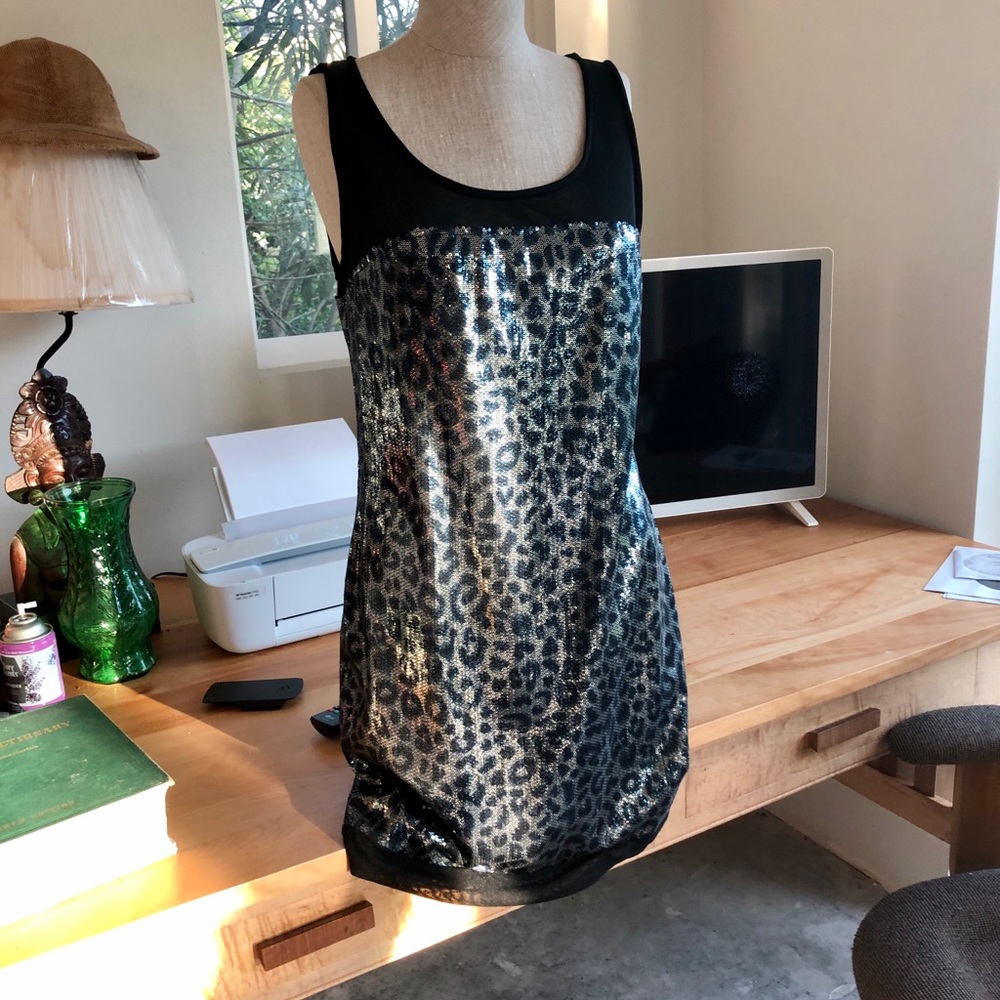 Women’s Rachel Roy Cocktail Sequin Dress Large